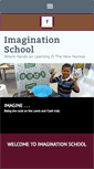Mobile Screenshot of imaginationschool.org